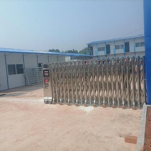四川简阳捷鹰科技电动伸缩门 伸缩收缩门 小区公司学校工厂自动伸缩